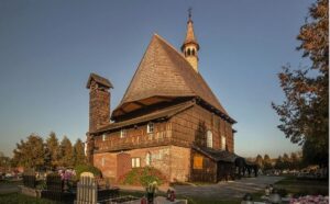 Польша: Церковь Святой Варвары в Колановице